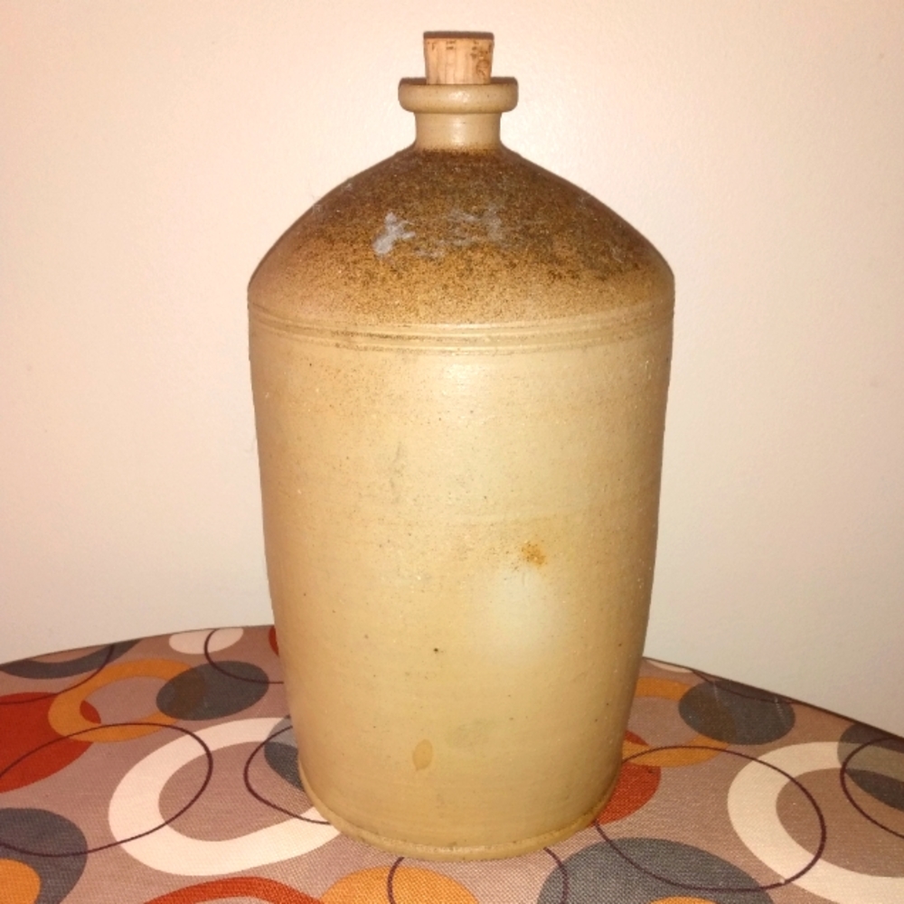 Hand made clay jug